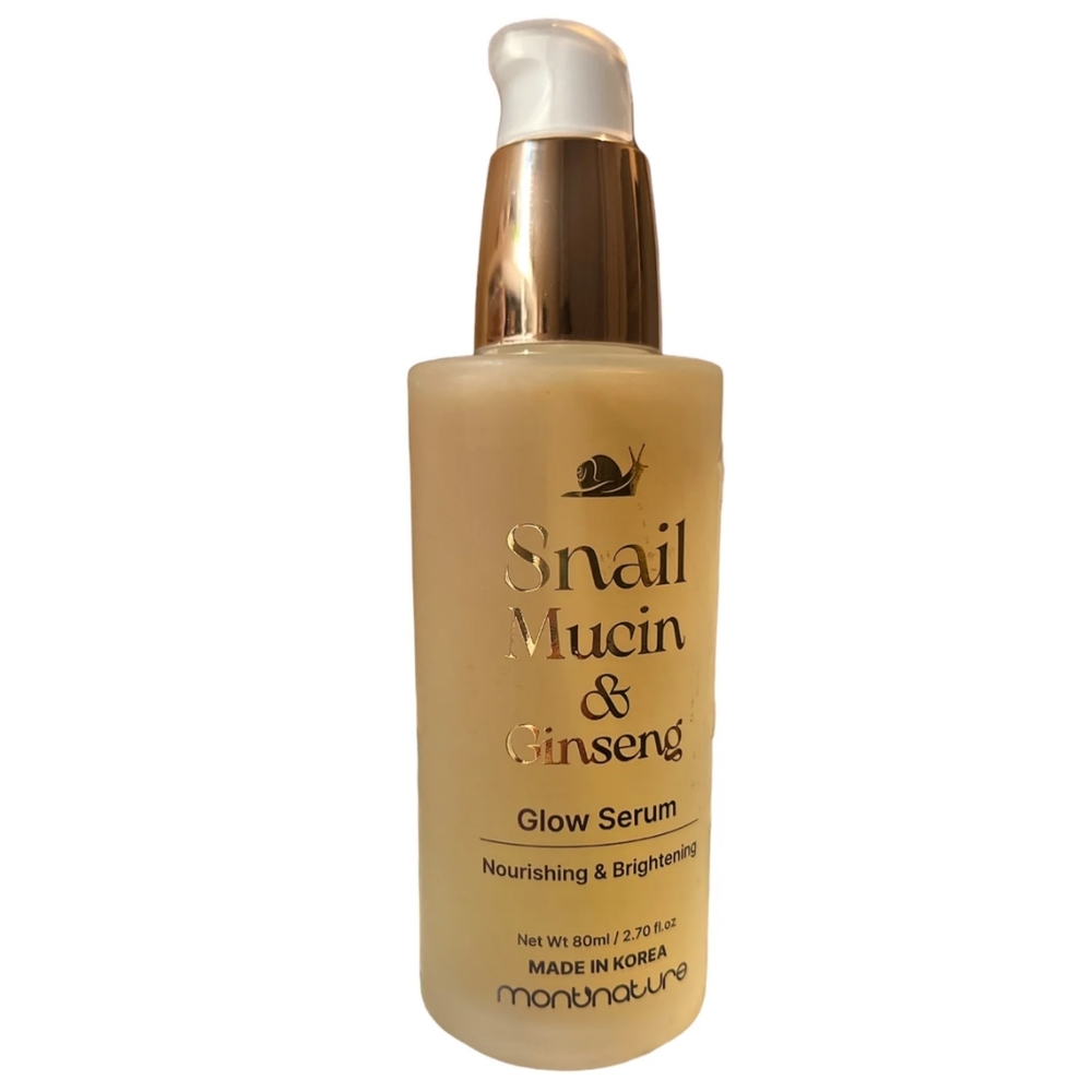 Montnature Snail Mucin & Ginseng Glow Serum